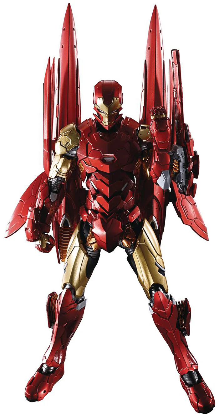 Marvel Tech-On Avengers 6 Inch Action Figure S.H. Figuarts - Iron Man DH-10 Mode - Image 4