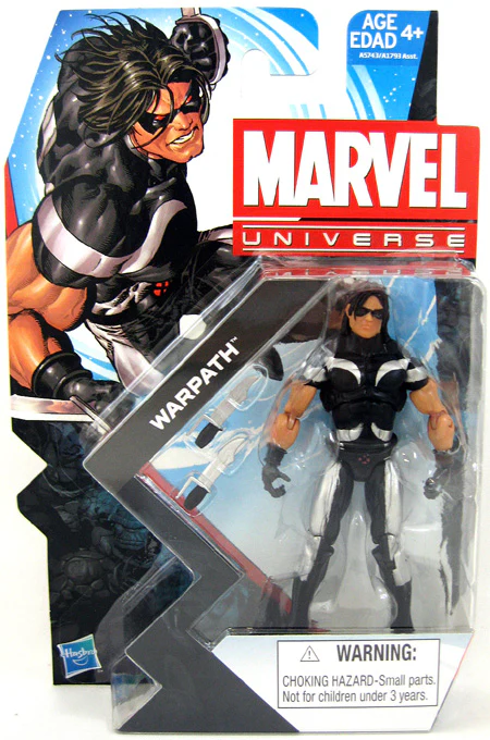 Marvel Universe 3.75 Inch Action Figure Series 5 - X-Force Warpath S5 #25 (Non Mint Packaging)