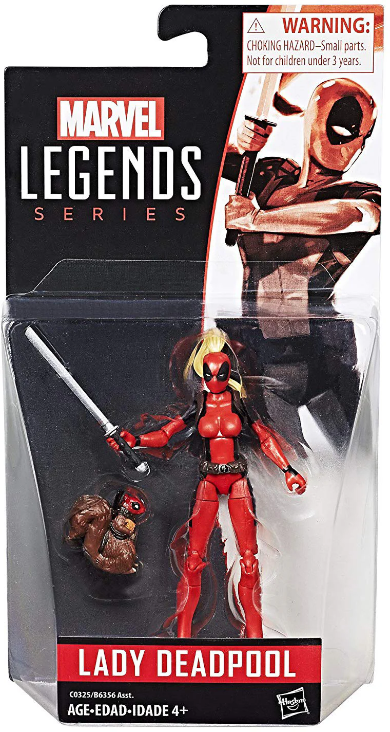 Marvel Universe Infinite 3.75 Inch Action Figure - Lady Deadpool (Shelf Wear Packaging)
