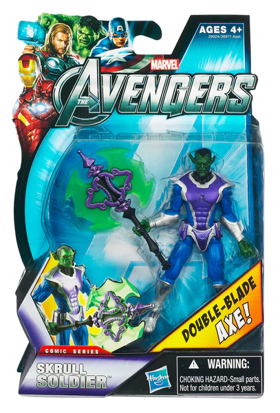 Marvel Universe The Avengers 3.75 Inch Action Figure Wave 3 - Skrull Soldier #15