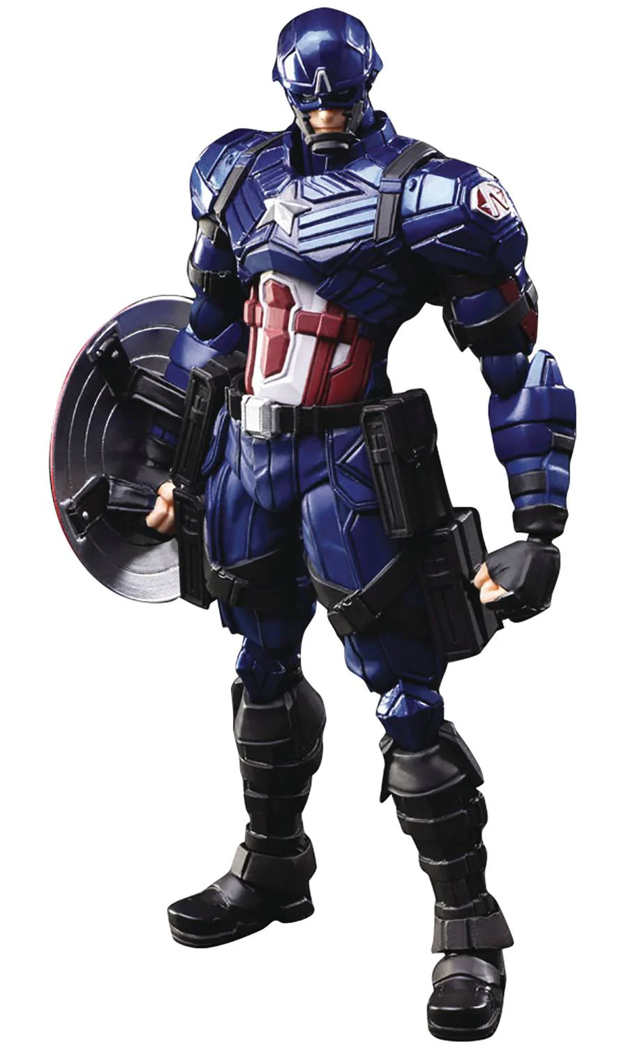 Marvel Universe Variant 6 Inch Action Figure Bring Arts - Captain America - Image 3