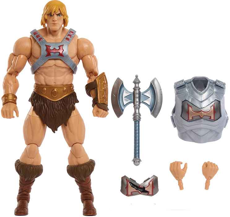 Masters Of The Universe 6 Inch Action Figure Masterverse Wave 12 - Revolution Battle Armor He-Man - Image 2