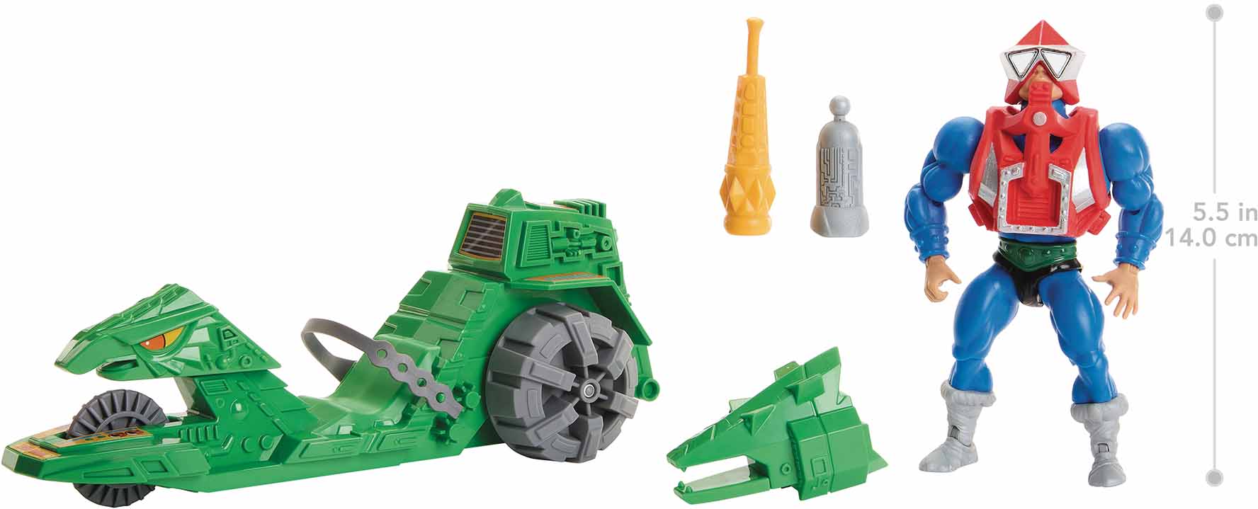 Masters Of The Universe Origins 5 Inch Scale Vehicle Figure - Mekaneck and Ground Ripper - Image 2
