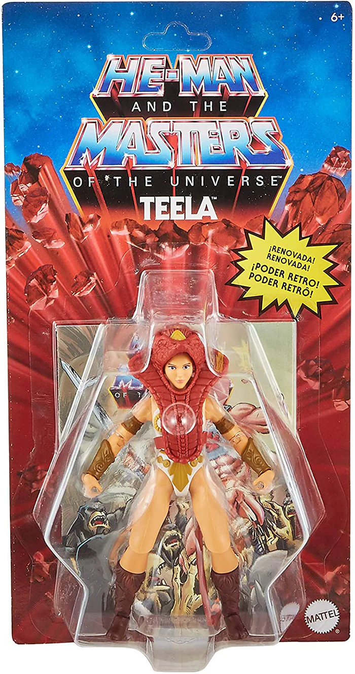 Masters Of The Universe 5 Inch Action Figure Origins Wave 1 - Teela (Sub-Standard Packaging)