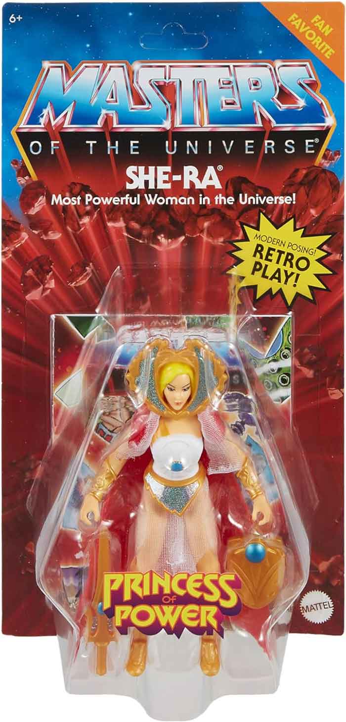 Masters Of The Universe Origins 5 Inch Action Figure Wave 16 - She-Ra Reissue (Sub-Standard Packaging)