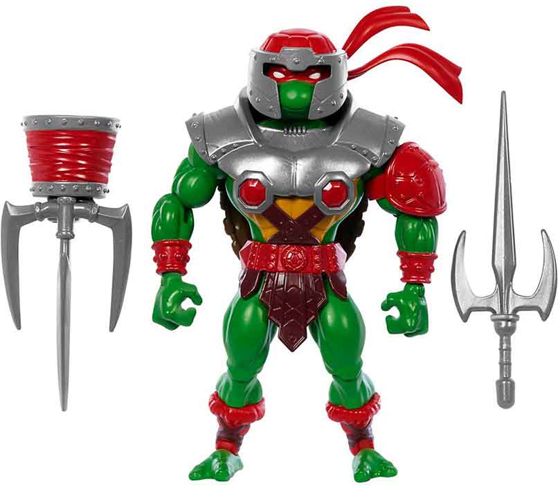 Masters Of The Universe Teenage Mutant Ninja Turtles Origins 6" Action Figure Turtles Of Grayskull Wave 2 - Raphael - Image 2