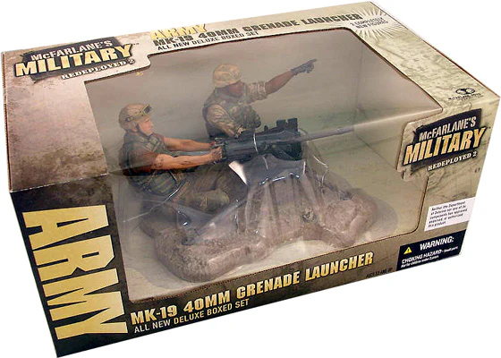 McFarlane Military Action Figures Redeployed Series 2: Military Box Set (Sub-Standard Packaging)