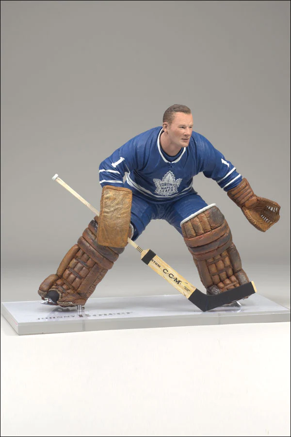 McFarlane NHL Hockey Legends Action Figures Series 6: Johnny Bower - Image 2