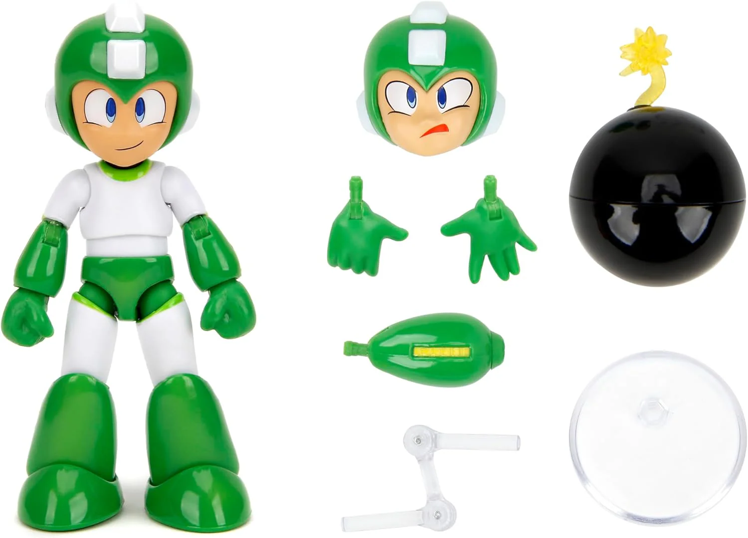 Megaman 4 Inch Action Figure 1/12 Scale Wave 2 - Mega Man Hyper Bomb - Image 2