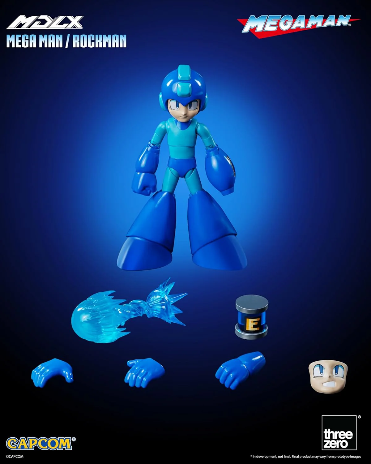 Megaman 4 Inch Action Figure MDLX - Mega Man - Image 2