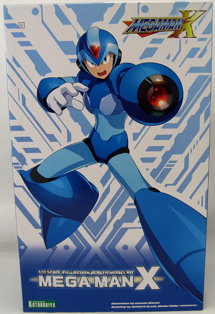 Megaman X 6 Inch Model Kit Figure 1/12 Scale Model Kit - Mega Man X - Image 3
