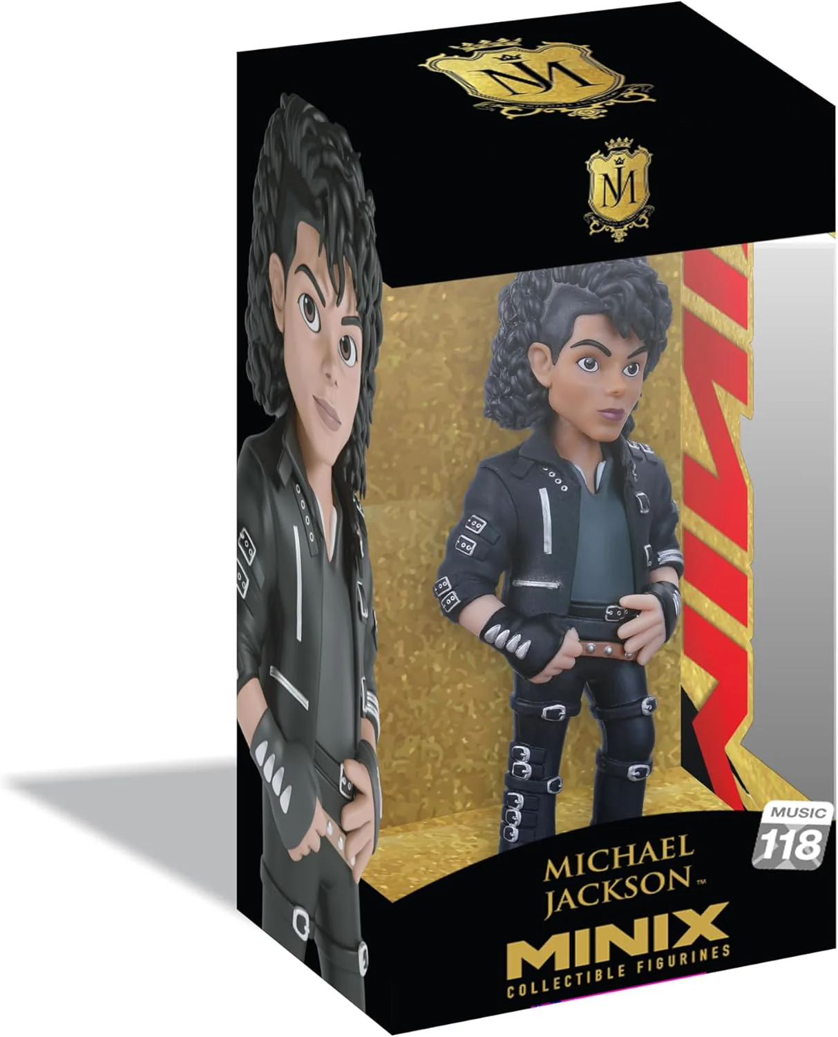 Michael Jackson 3.75 Inch Static Figure Minix - Michael Jackson Bad #118
