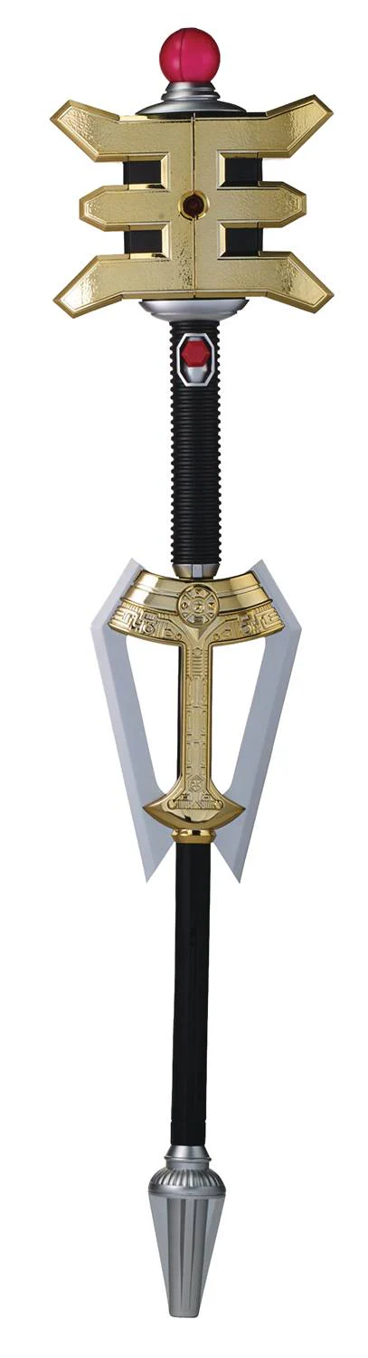 Mighty Morphin Power Rangers Life Size Accessory Legacy Series - Zeo Golden Power Staff (Sub-Standard Packaging)