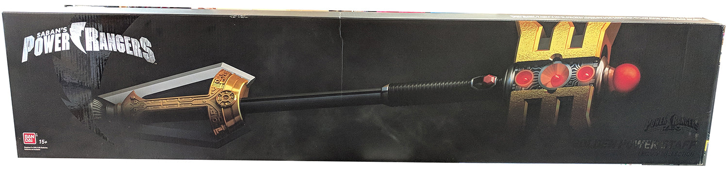Mighty Morphin Power Rangers Life Size Accessory Legacy Series - Zeo Golden Power Staff (Sub-Standard Packaging) - Image 2