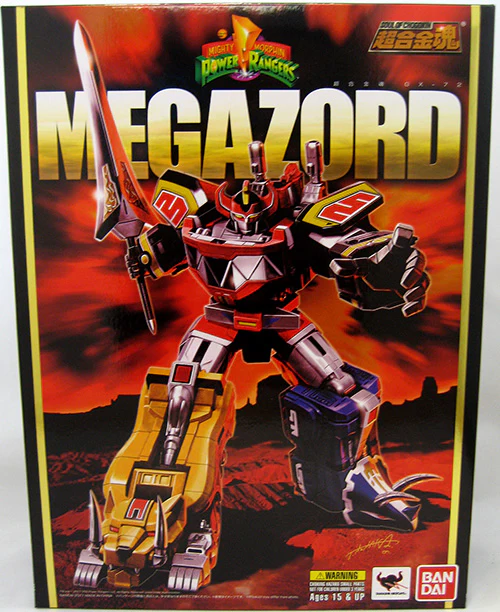 Mighty Morphin Power Rangers 10 Inch Action Figure Soul Of Chogokin - Megazord GX-72 - Image 2
