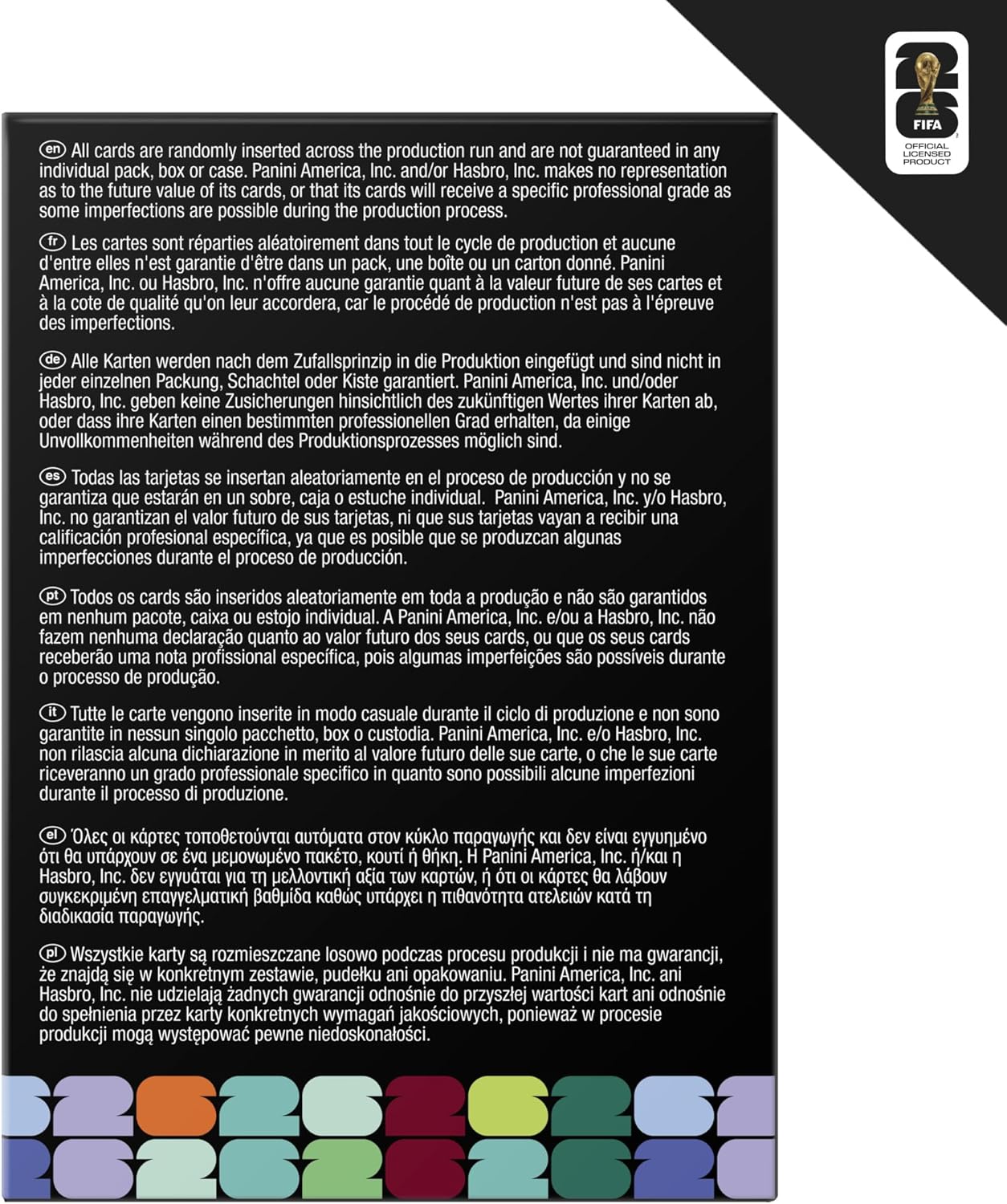 Monopoly Prizm FIFA World Cup 2026 Panini Trading Card Trading Cards - Booster Box - Image 3