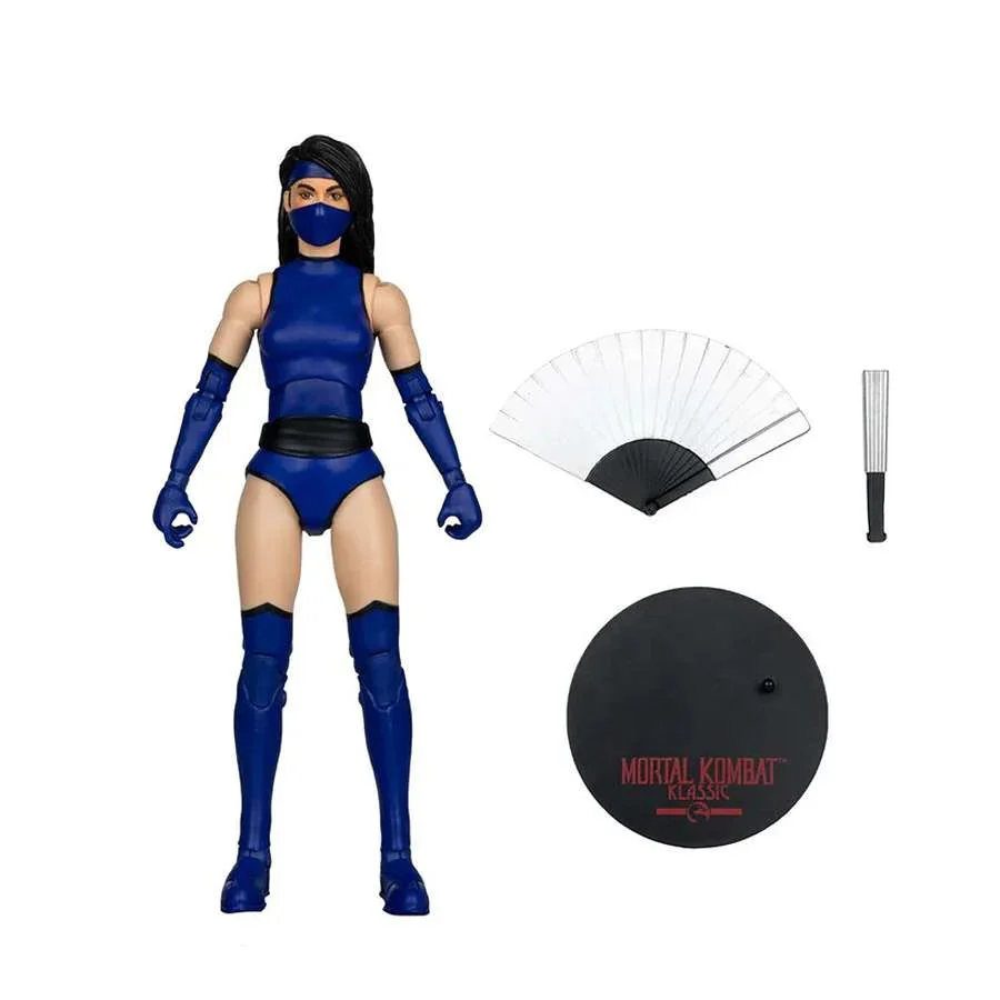 Mortal Kombat Klassic 7 Inch Action Figure Wave 1 Exclusive - Kitana Red Platinum - Image 2