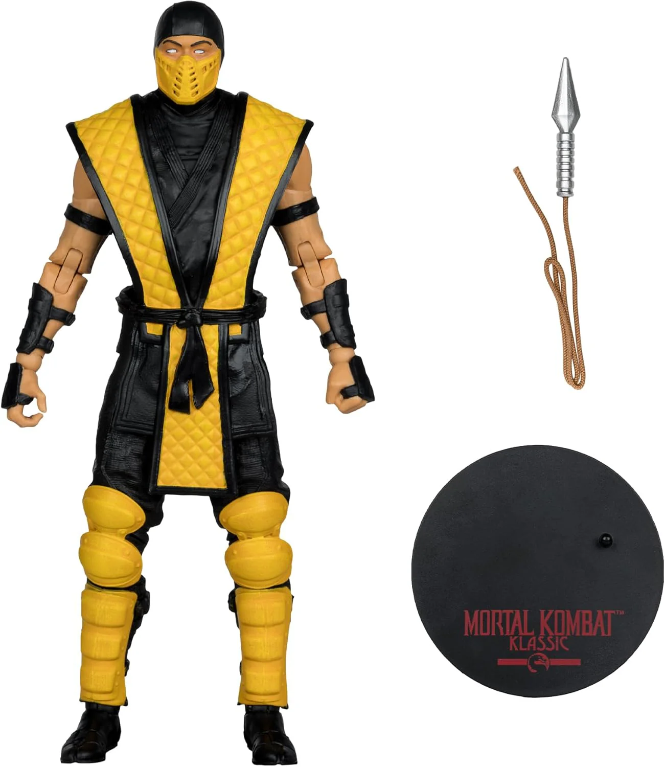 Mortal Kombat Klassic 7 Inch Action Figure Wave 1 - Scorpion - Image 2