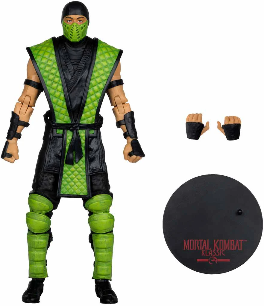 Mortal Kombat Klassic 7 Inch Action Figure Wave 2 - Reptile - Image 2