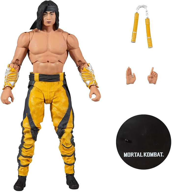 Mortal Kombat 7 Inch Action Figure Wave 7 - Liu Kang - Image 2