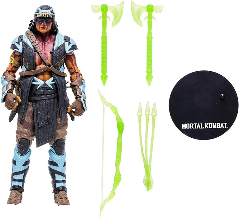 Mortal Kombat 7 Inch Action Figure Wave 9 - Nightwolf - Image 2