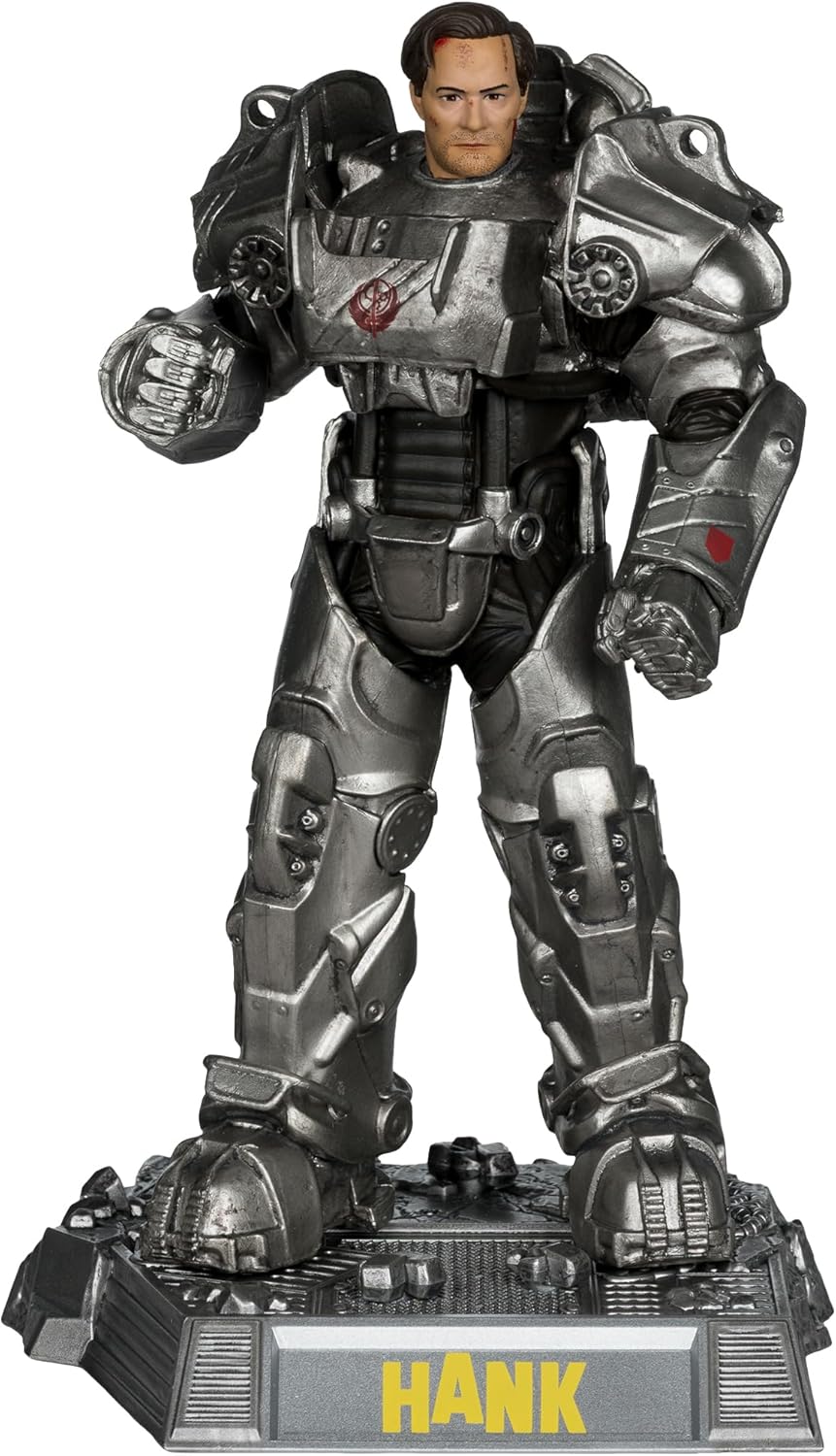 Movie Maniacs Fallout 6 Inch Static Figure Exclusive - Hank MacLean Season 2 Red Platinum - Image 2