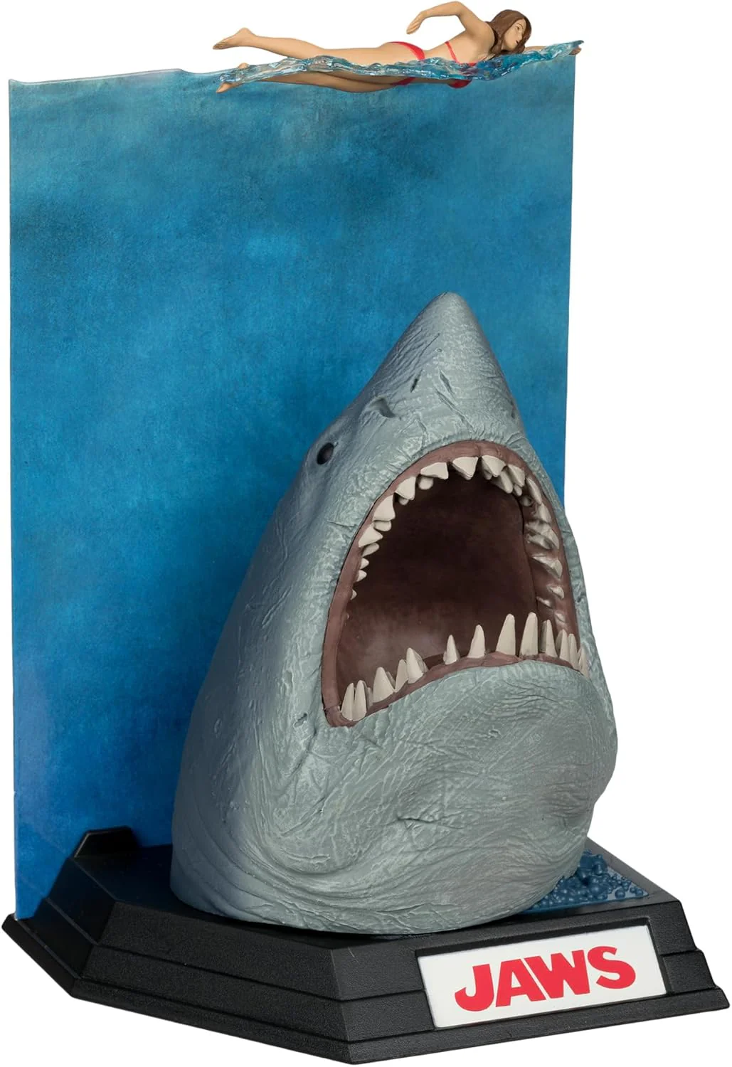 Movie Maniacs Jaws 50th Anniversary 6 Inch Static Figure 3D Poster - Jaws - Image 2
