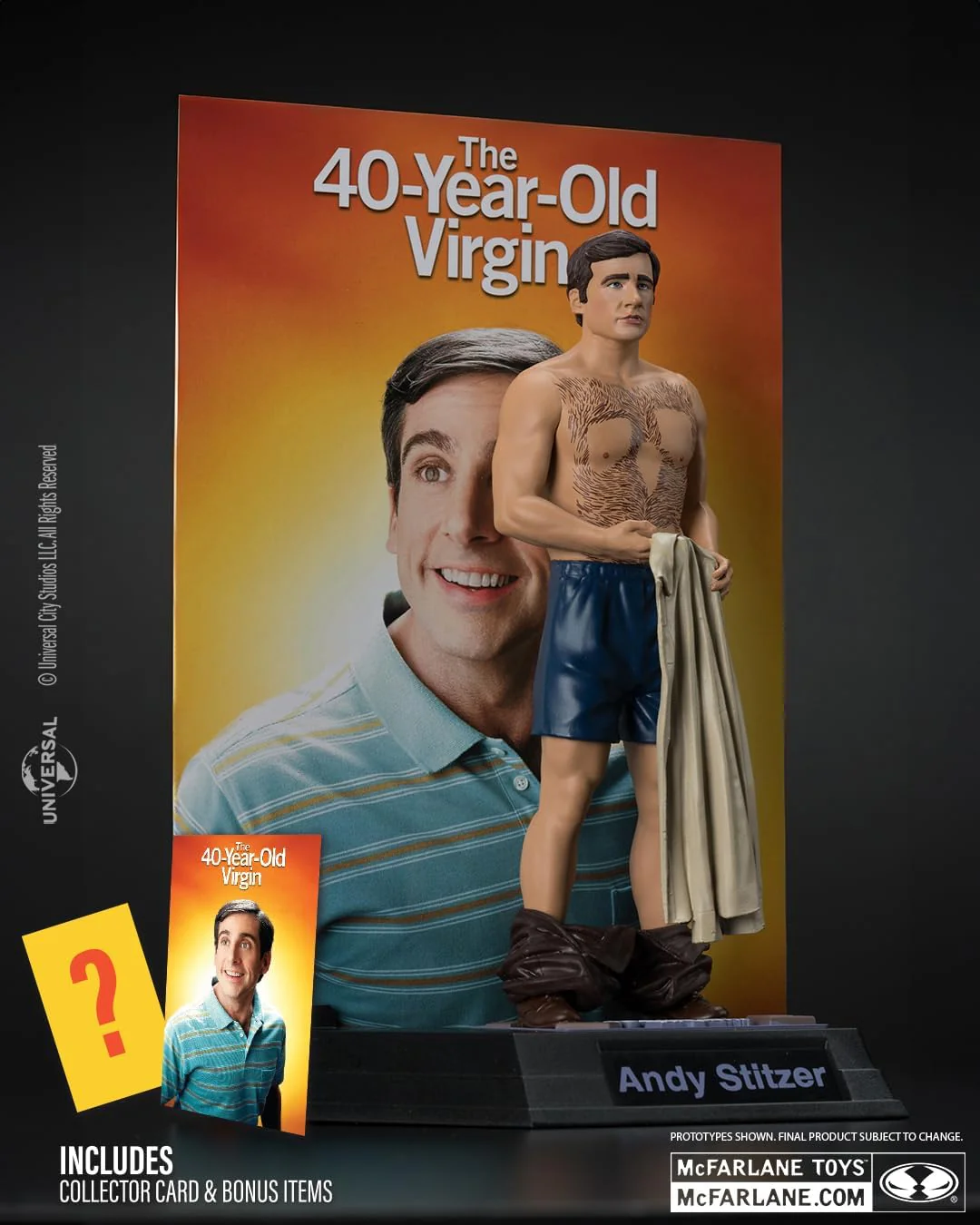 Movie Maniacs The 40 Year Old Virgin 6 Inch Static Figure Posed - Andy Stitzer Digital - Image 2