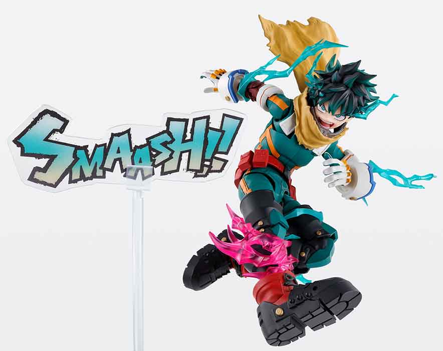 My Hero Academia 6 Inch Scale Accessory S.H. Figuarts - Izuku Midoriya & Katsuki Bakugou Plus Ultra Option Parts Set - Image 4