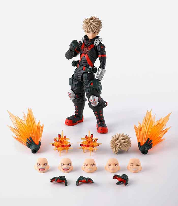 My Hero Academia 6 Inch Action Figure S.H. Figuarts - Katsuki Bakugo The Beginning (Pre-Order Ships July 2026) - Image 2