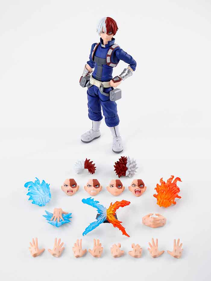 My Hero Academia 6 Inch Action Figure S.H. Figuarts - Shoto Todoroki - Image 2
