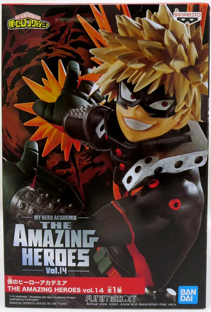 My Hero Academia 5 Inch Static Figure The Amazing Heroes - Bakugo V14 - Image 2