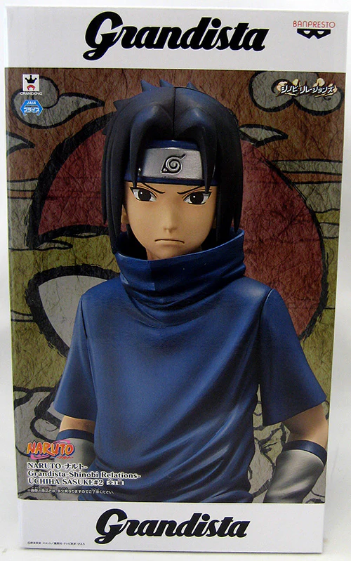 Naruto 6 Inch Statue Figure Grandista Shinobi Relations - Sasuke - Image 2