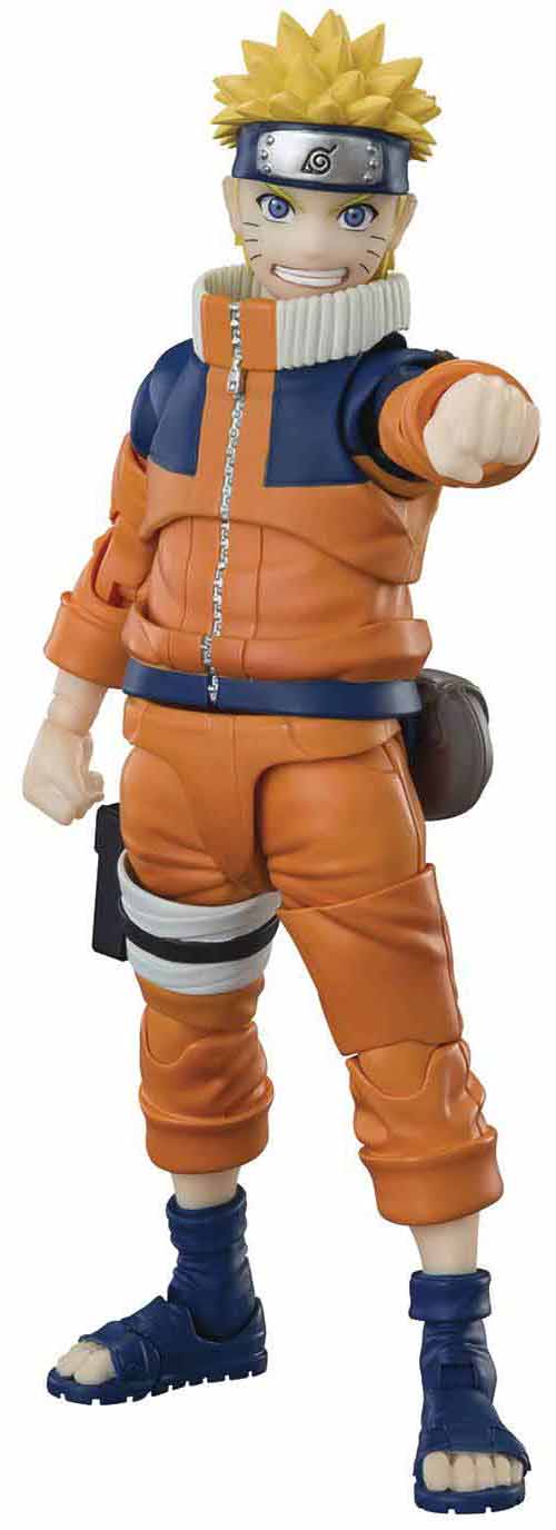 Naruto 6 Inch Action Figure S.H. Figuarts - Unpredictable Ninja Naruto - Image 2