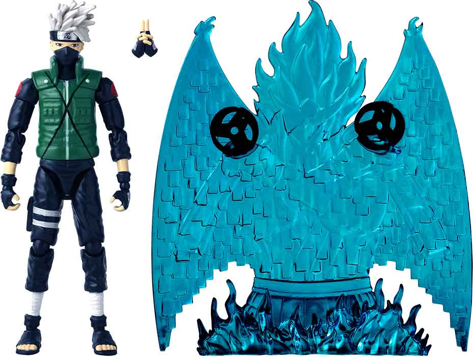 Naruto Shippuden 6 Inch Action Figure Anime Heroes Deluxe - Kakashi Susanoo - Image 2