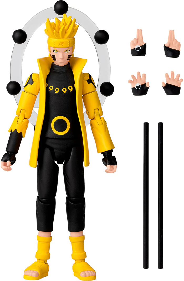 Naruto Shippuden 6 Inch Action Figure Anime Heroes - Sage Of Sixth Path Naruto - Image 2