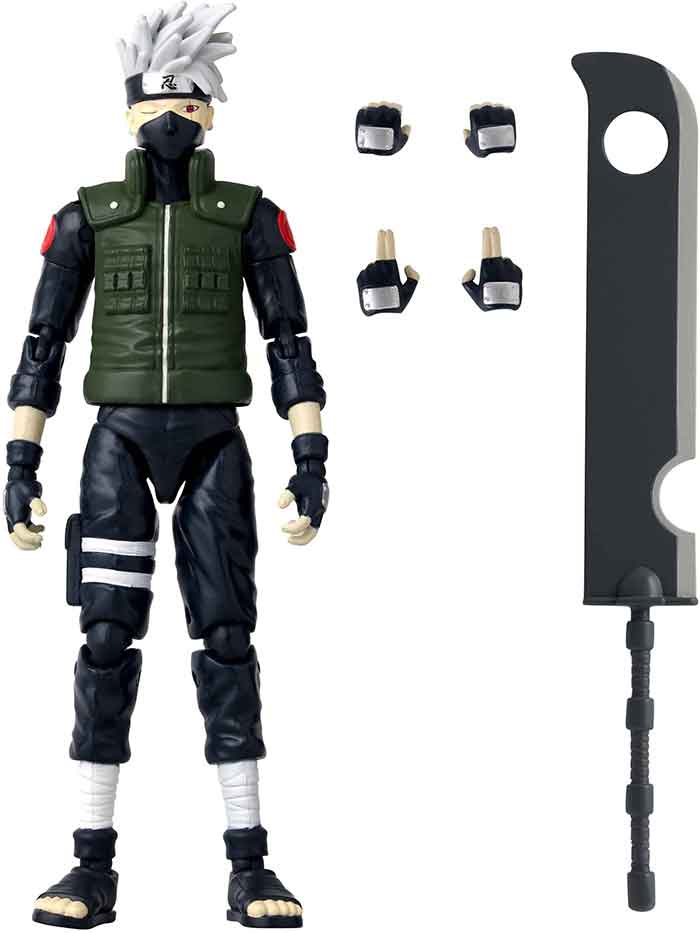 Naruto Shippuden 6 Inch Action Figure Anime Heroes - Kakashi Hatake Fourth Ninja War - Image 2