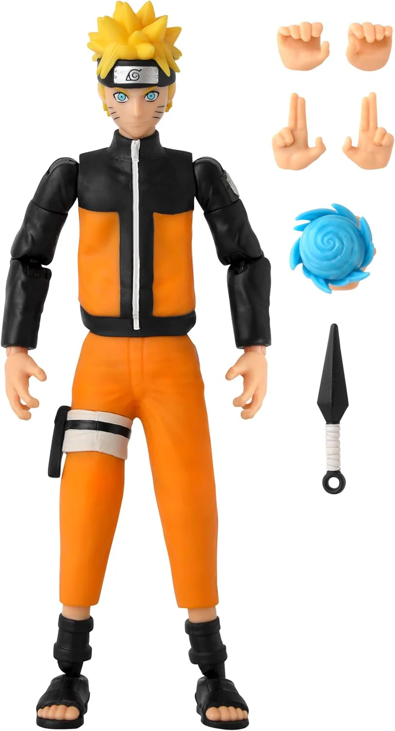 Naruto Shippuden 6 Inch Action Figure Anime Heroes - Naruto Uzumaki Renewal - Image 2