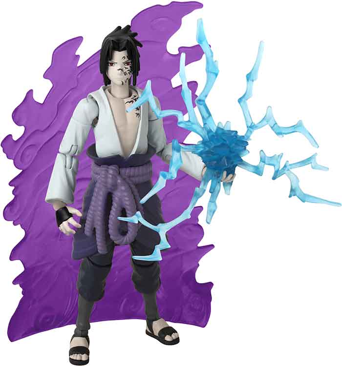 Naruto Shippuden 6 Inch Action Figure Anime Heroes - Sasuke Uchiha Curse Mark Transformation - Image 2