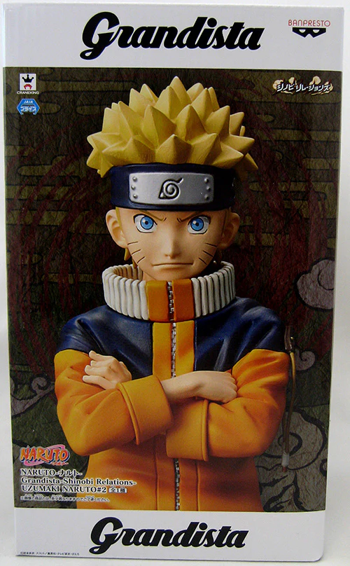 Naruto Shippuden 11 Inch Static Figure Grandista Shinobi Relations - Naruto Version 2 - Image 2