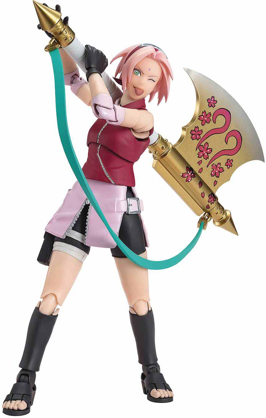 Naruto Shippuden NarutoP99 5 Inch Action Figure S.H. Figuarts - Sakura Haruno - Image 2