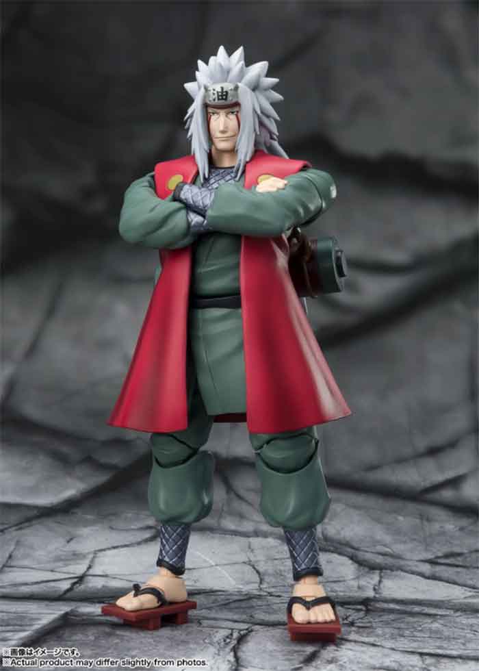 Naruto Shippuden 6 Inch Action Figure S.H. Figuarts Exclusive - Jiraiya - Image 2