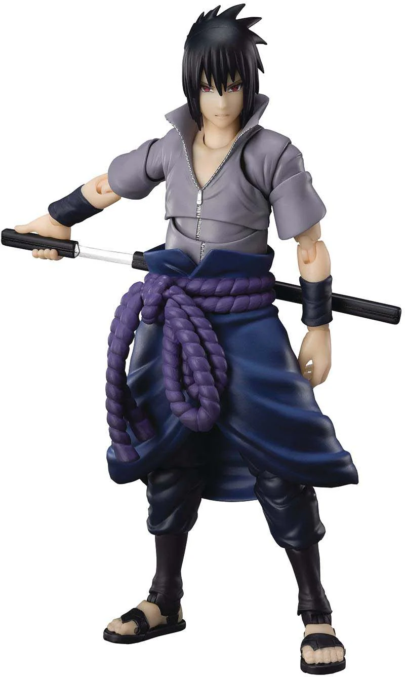 Naruto Shippuden 6 Inch Action Figure S.H. Figuarts - He Who Bears Sasuke Reissue - Image 2