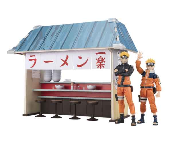 Naruto Shippuden 6 Inch Scale Playset S.H. Figuarts - Ichiraku Ramen Set - Image 3