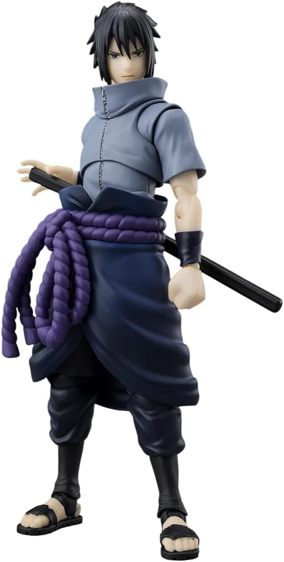 Naruto Shippuden 6 Inch Action Figure S.H. Figuarts - Sasuke Uchiha Solidary Shinobi(Pre-Order Ships August 2026)