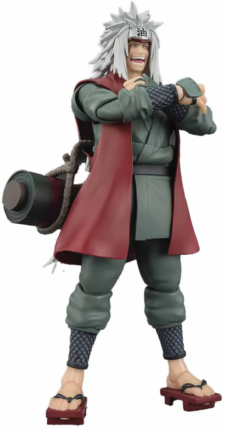 Naruto Shippuden 6 Inch Action Figure S.H.Figuarts - Jiraiya Sage Mode Set - Image 2