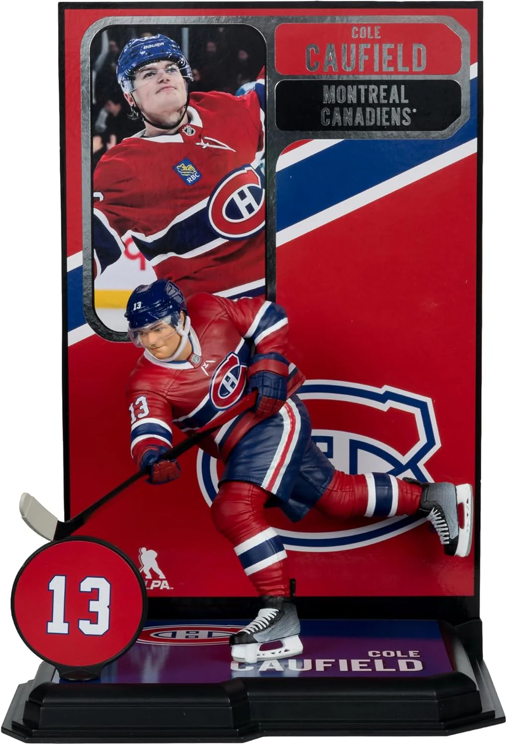 NHL Hockey SportsPicks 7 Inch Static Figure - Cole Caufield - Image 2
