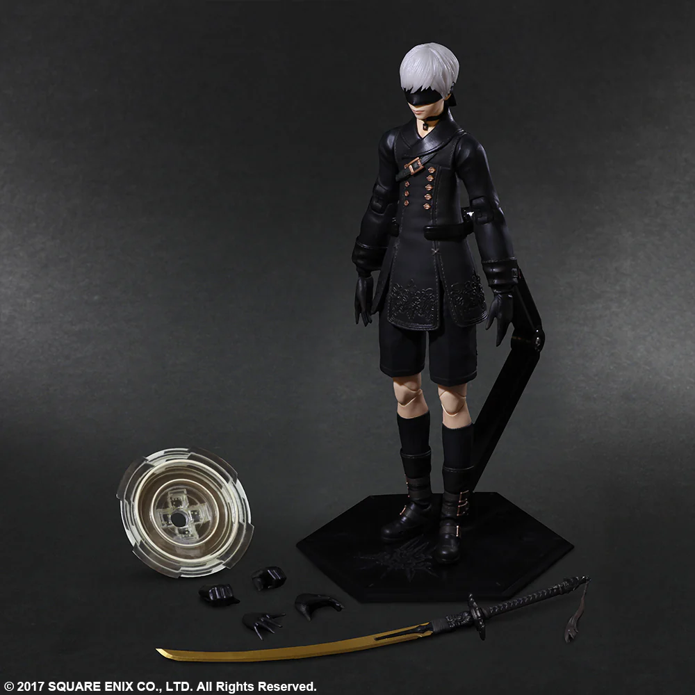 Nier Automata 10 Inch Action Figure Play Arts Kai - YoRHa No. 9 Type S - Image 2