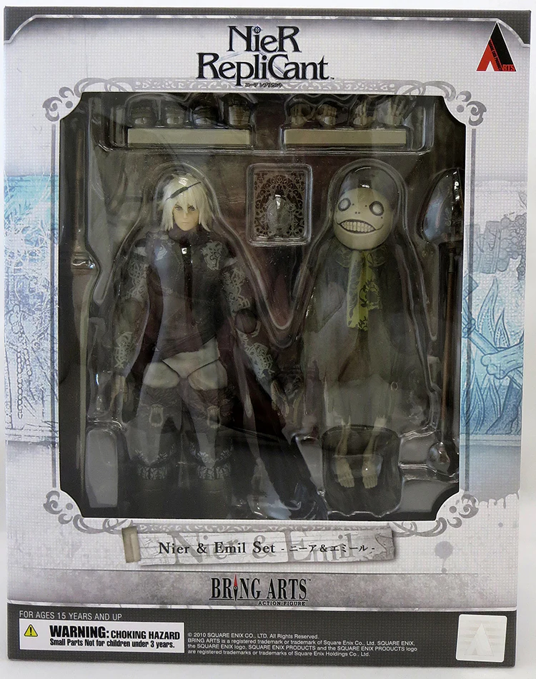 Nier Replicant 6 Inch Action Figure Bring Arts - Nier & Emil - Image 2