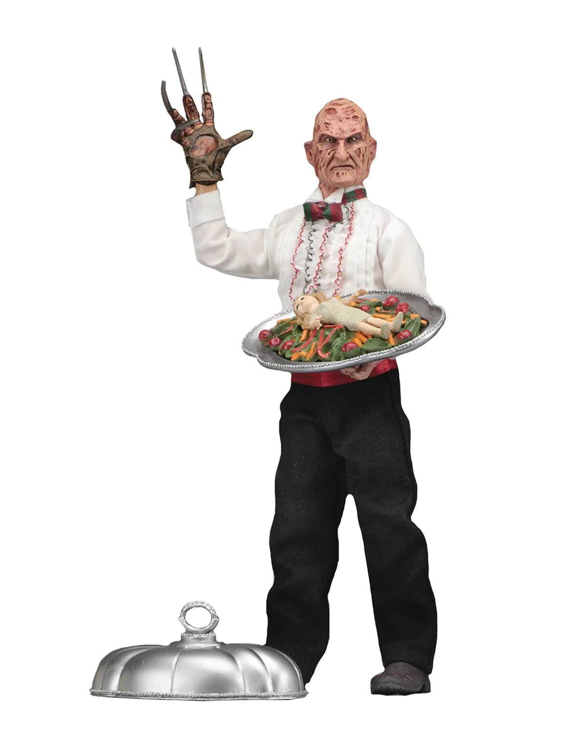 Nightmare on Elm Street 8 Inch Action Figure Clothed Series - Part 5 Chef Freddy (Shelf Wear Packaging) - Image 2